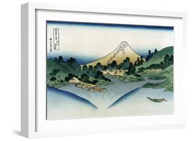 Watermill at Onden-Katsushika Hokusai-Framed Art Print