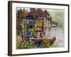 Watermill, C.1935-Louis Wain-Framed Giclee Print