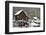 Watermill in a forest in winter, Glade Creek Grist Mill, Babcock State Park, Fayette County, Wes...-Panoramic Images-Framed Photographic Print