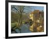 Watermill Reflected in Still Water, Near Montreuil, Crequois Valley, Nord Pas De Calais, France-Michael Busselle-Framed Photographic Print