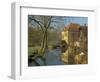 Watermill Reflected in Still Water, Near Montreuil, Crequois Valley, Nord Pas De Calais, France-Michael Busselle-Framed Photographic Print