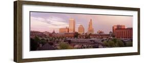 Waterplace Park Skyline Providence Rhode Island, USA-null-Framed Photographic Print