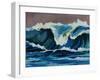 Waters Break-Sydney Edmunds-Framed Giclee Print