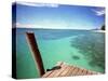 Waters of Pulau Babi Besar Seen from Jetty Islands Malaysia, 1990s-null-Stretched Canvas