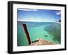 Waters of Pulau Babi Besar Seen from Jetty Islands Malaysia, 1990s-null-Framed Premium Photographic Print