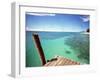 Waters of Pulau Babi Besar Seen from Jetty Islands Malaysia, 1990s-null-Framed Premium Photographic Print