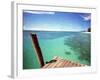 Waters of Pulau Babi Besar Seen from Jetty Islands Malaysia, 1990s-null-Framed Photographic Print