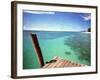 Waters of Pulau Babi Besar Seen from Jetty Islands Malaysia, 1990s-null-Framed Photographic Print