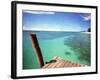 Waters of Pulau Babi Besar Seen from Jetty Islands Malaysia, 1990s-null-Framed Photographic Print