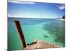 Waters of Pulau Babi Besar Seen from Jetty Islands Malaysia, 1990s-null-Mounted Photographic Print