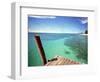 Waters of Pulau Babi Besar Seen from Jetty Islands Malaysia, 1990s-null-Framed Photographic Print