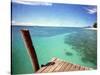 Waters of Pulau Babi Besar Seen from Jetty Islands Malaysia, 1990s-null-Stretched Canvas