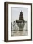 Watershow at the Big Goose Pagoda Park-Christian Kober-Framed Photographic Print