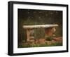 Waterside Bench-Jai Johnson-Framed Giclee Print