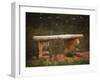 Waterside Bench-Jai Johnson-Framed Giclee Print