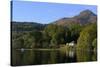 Waterside Cottage, Inveruglas, Loch Lomond, Stirling, Scotland, United Kingdom, Europe-Peter Richardson-Stretched Canvas