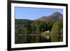 Waterside Cottage, Inveruglas, Loch Lomond, Stirling, Scotland, United Kingdom, Europe-Peter Richardson-Framed Photographic Print