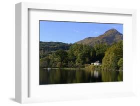 Waterside Cottage, Inveruglas, Loch Lomond, Stirling, Scotland, United Kingdom, Europe-Peter Richardson-Framed Photographic Print