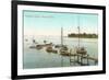 Waterside Harbor, Stamford, Connecticut-null-Framed Art Print