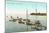 Waterside Harbor, Stamford, Connecticut-null-Mounted Art Print