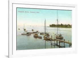 Waterside Harbor, Stamford, Connecticut-null-Framed Premium Giclee Print