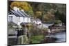 Waterside in Autumn at Knaresborough, North Yorkshire, Yorkshire, England, United Kingdom, Europe-Mark Sunderland-Mounted Photographic Print