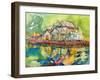 Waterside Tavern-Brenda Brin Booker-Framed Giclee Print