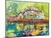 Waterside Tavern-Brenda Brin Booker-Mounted Giclee Print