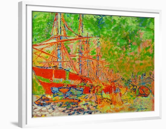 Waterside-Brenda Brin Booker-Framed Premium Giclee Print