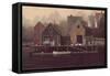 Waterside-David Knowlton-Framed Stretched Canvas