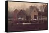 Waterside-David Knowlton-Framed Stretched Canvas