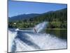 Waterskiing on Adams Lake, British Columbia, Canada, North America-Harding Robert-Mounted Photographic Print