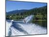 Waterskiing on Adams Lake, British Columbia, Canada, North America-Harding Robert-Mounted Photographic Print