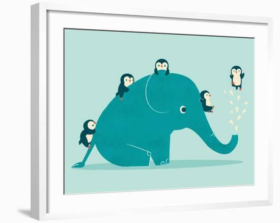 Waterslide-Jay Fleck-Framed Art Print