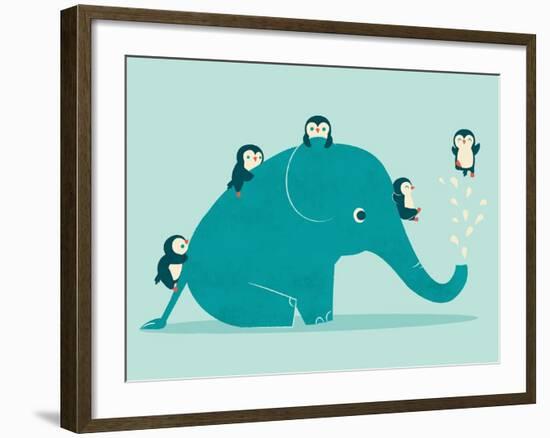 Waterslide-Jay Fleck-Framed Art Print