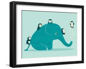 Waterslide-Jay Fleck-Framed Art Print