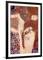 Watersnakes-Gustav Klimt-Framed Premium Giclee Print