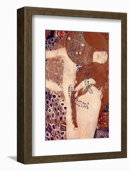 Watersnakes-Gustav Klimt-Framed Premium Giclee Print