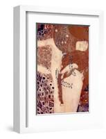 Watersnakes-Gustav Klimt-Framed Premium Giclee Print