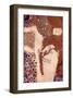 Watersnakes-Gustav Klimt-Framed Premium Giclee Print