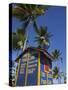 Watersports Hut, Bavaro Beach, Punta Cana, Dominican Republic, West Indies, Caribbean, Central Amer-Frank Fell-Stretched Canvas