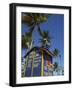 Watersports Hut, Bavaro Beach, Punta Cana, Dominican Republic, West Indies, Caribbean, Central Amer-Frank Fell-Framed Photographic Print