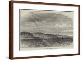 Waterspout Seen Between Bournemouth and Poole-null-Framed Giclee Print