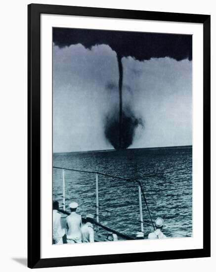 Waterspout-Science Source-Framed Giclee Print