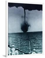 Waterspout-Science Source-Framed Giclee Print