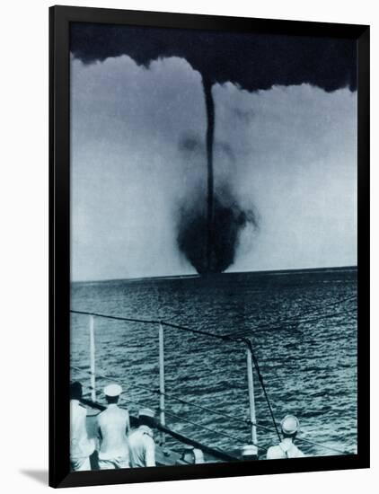 Waterspout-Science Source-Framed Giclee Print