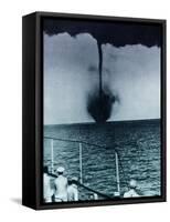 Waterspout-Science Source-Framed Stretched Canvas