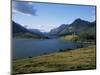 Waterton Lakes and Hotel Prince of Wales, Rocky Mountains, Alberta, Canada-Hans Peter Merten-Mounted Photographic Print