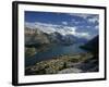 Waterton Park Village on Shore of Waterton Lakes-James Randklev-Framed Photographic Print