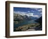 Waterton Park Village on Shore of Waterton Lakes-James Randklev-Framed Photographic Print